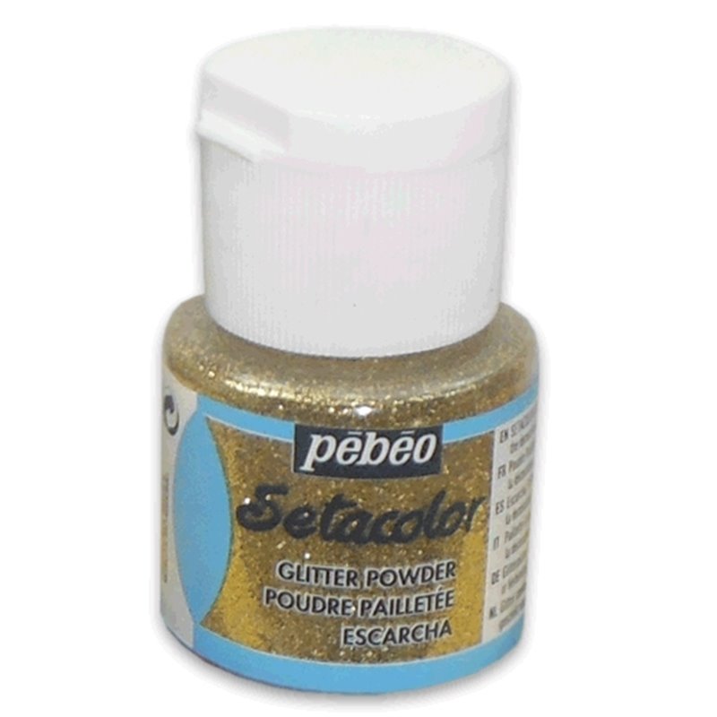 POLVOS PURPURINA PEBEO SETACOLOR 10 GR ORO COD 391205