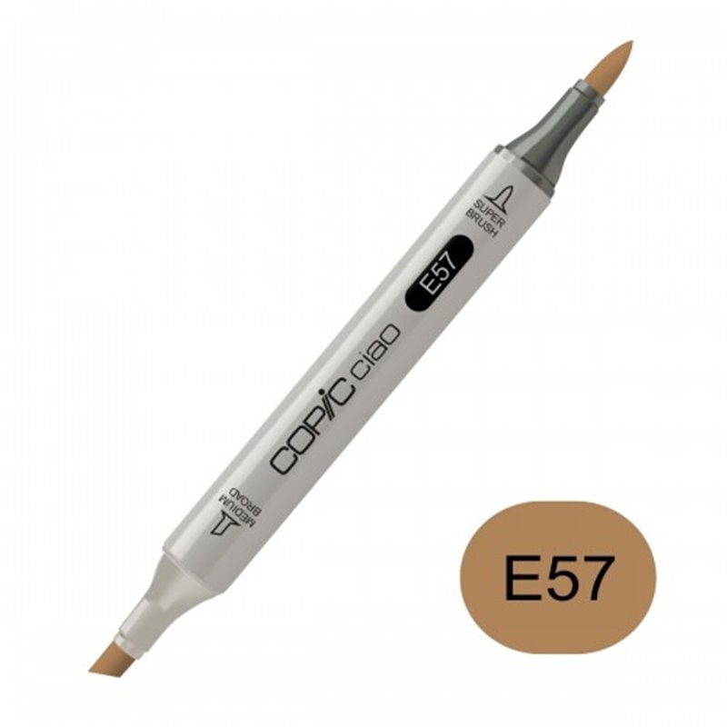 COPIC CIAO NUM E57 LIGHT WALNUT COD C2E57