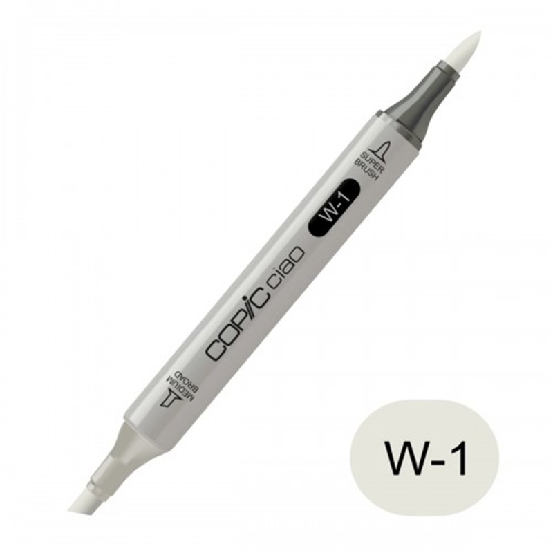 COPIC CIAO NUM W1 WARM GRAY COD C2W1