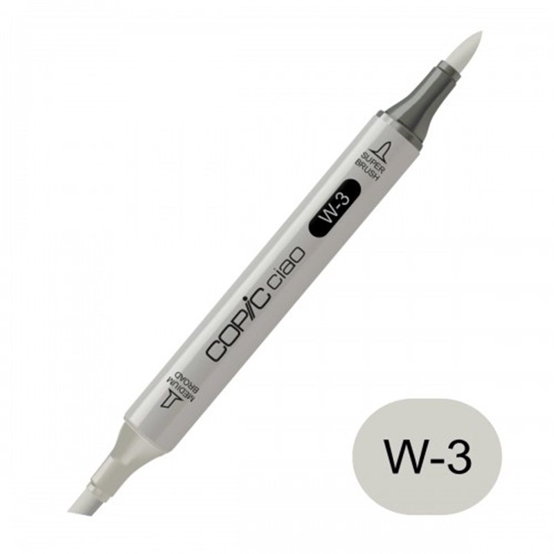 COPIC CIAO NUM W3 WARM GRAY 3 COD C2W3