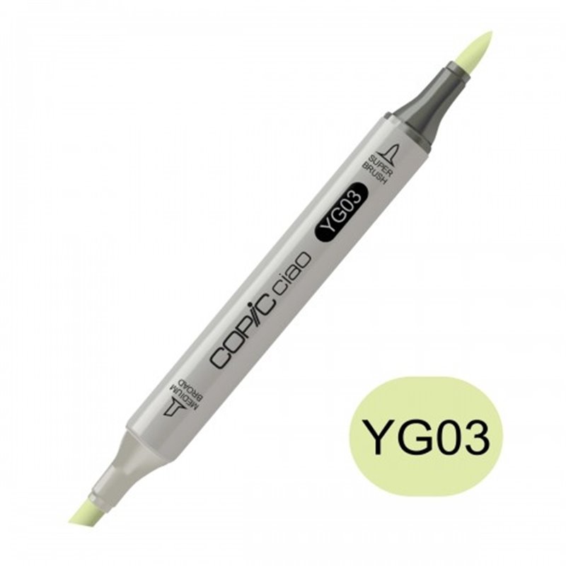 COPIC CIAO NUM YG03 YELLOW GREEN COD C2YG03