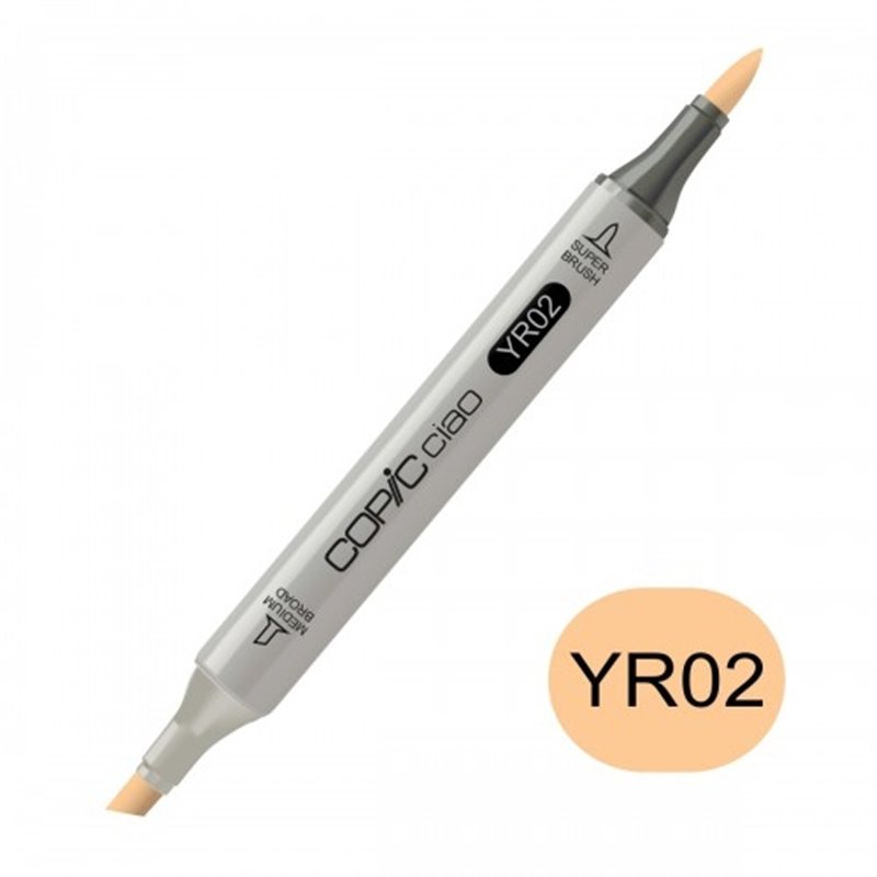 COPIC CIAO NUM YR02 LIGHT ORANGE COD C2YR02