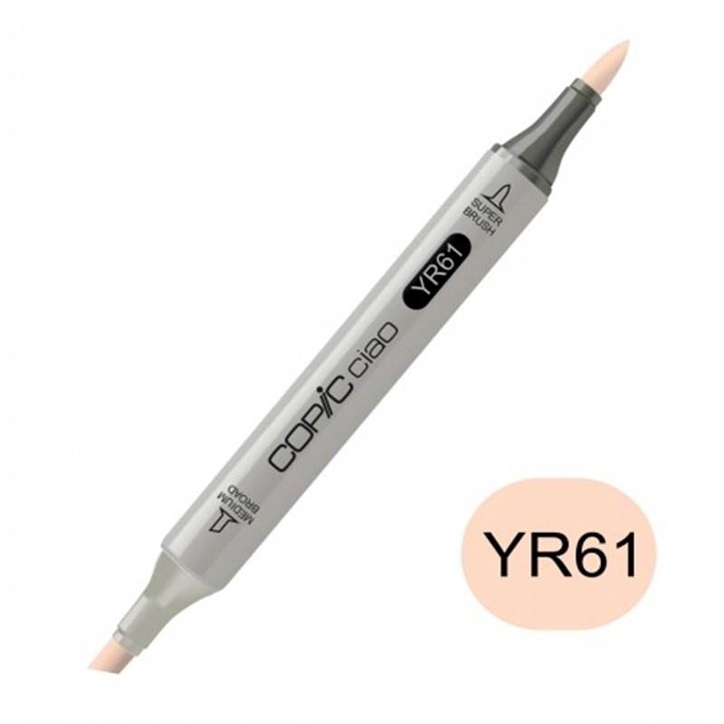 COPIC CIAO NUM YR61 YELLOWISH SKIN PINK COD C2YR61