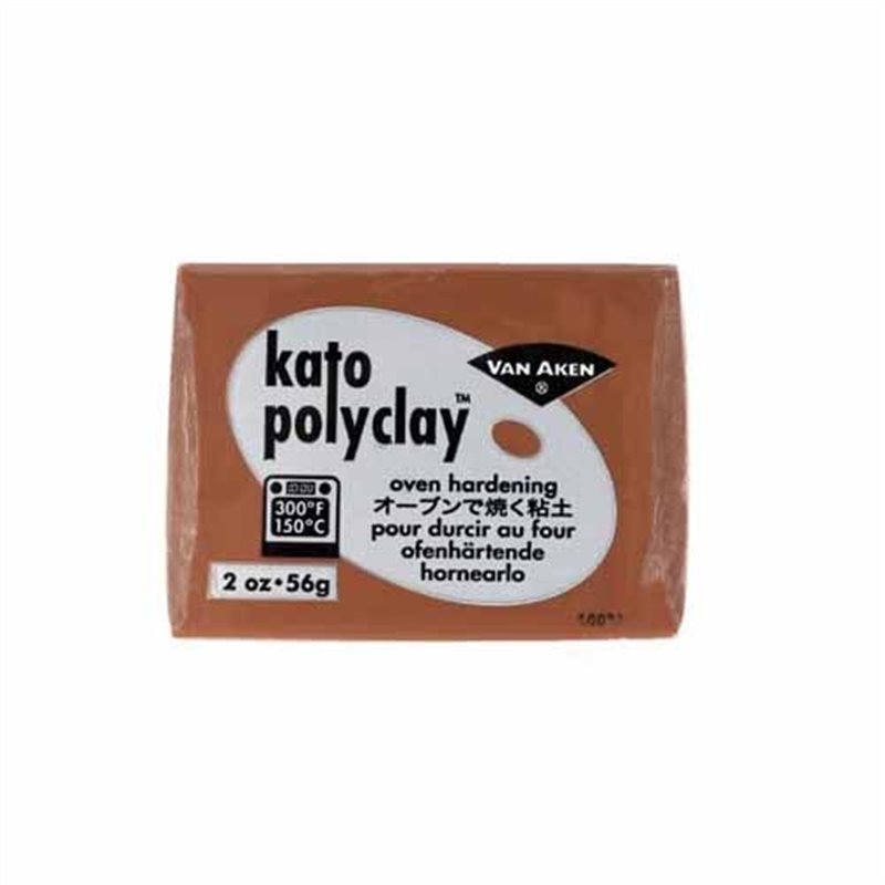 KATO POLYCLAY 56 G NUM. 17 MARRON COD 122179