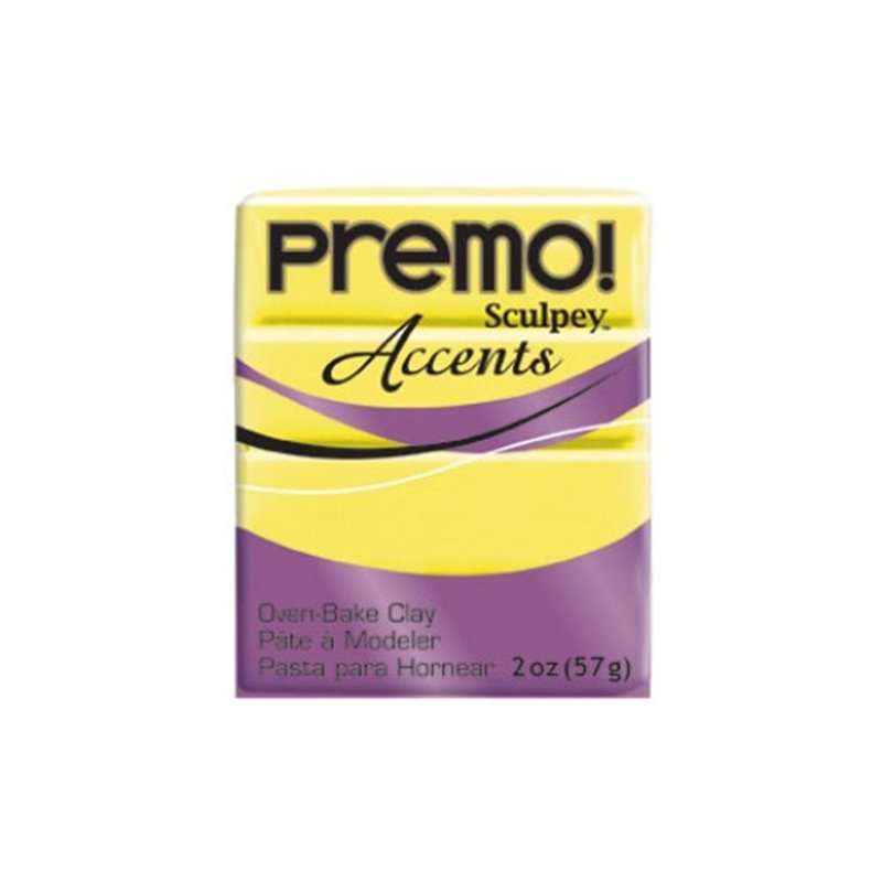 SCULPEY PREMO ACCENTS 57 G NUM. 5046 AMARILLO TRANSLUCIDO