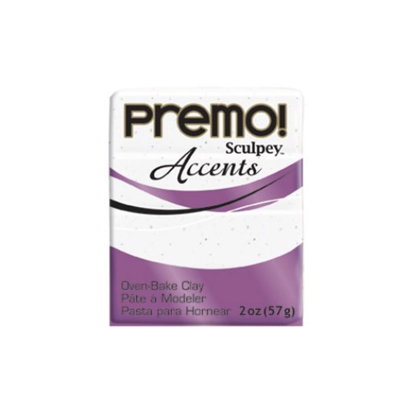 SCULPEY PREMO ACCENTS 57 G NUM. 5061 BLANCO GRANITO