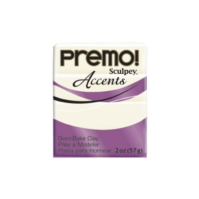 SCULPEY PREMO ACCENTS 57 G NUM. 5527 BLANCO TRANSLUCIDO