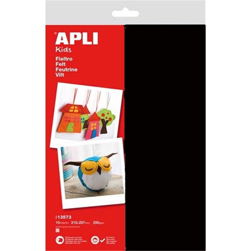 FIELTRO APLI NEGRO COD 13580