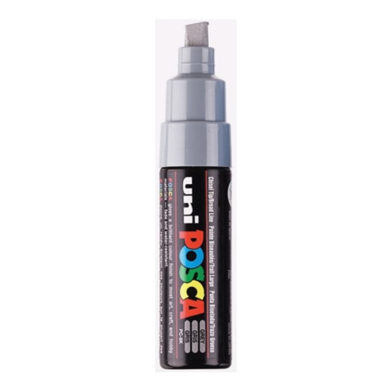 MARCADOR POSCA PC8K 8 MM GRIS