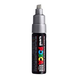 MARCADOR POSCA PC8K 8 MM PLATA