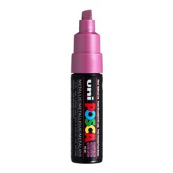 MARCADOR POSCA PC8K 8 MM ROSA METALICO