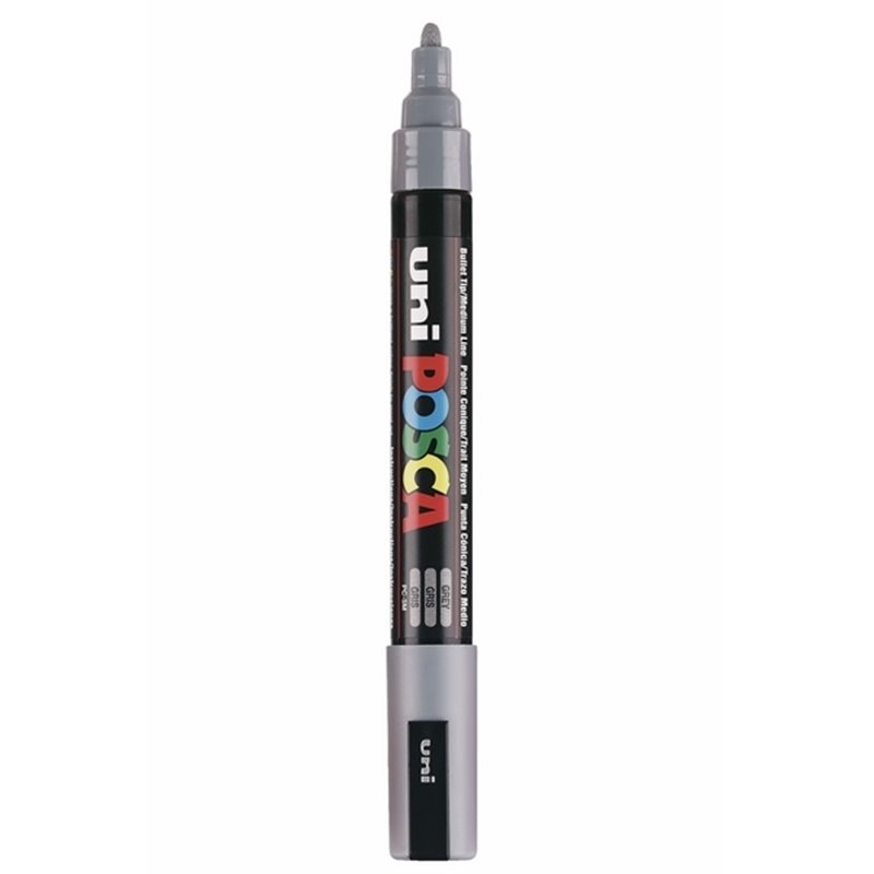 MARCADOR POSCA PC5M 1.8-2.5 MM GRIS