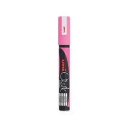 MARCADOR DE TIZA UNI CHALK 1.8-2.5 MM ROSA COD PWE-5M0600