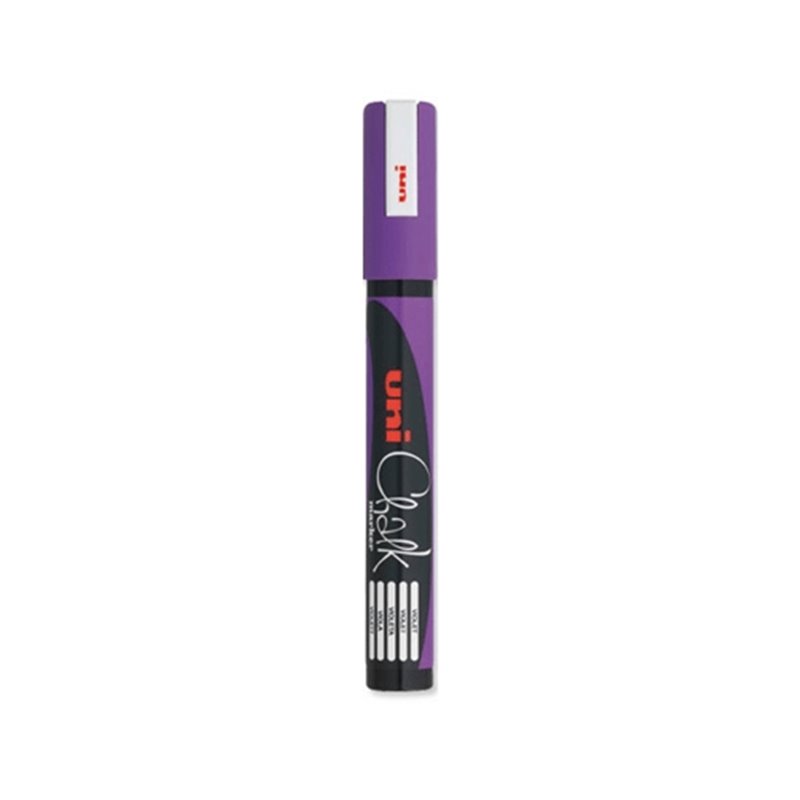 MARCADOR DE TIZA UNI CHALK 1.8-2.5 MM VIOLETA COD PWE-5M0800