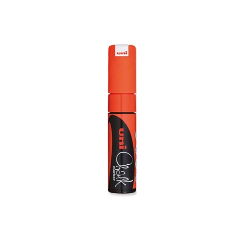 MARCADOR DE TIZA UNI CHALK 8 MM NARANJA COD PWE-8K0700