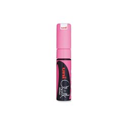 MARCADOR DE TIZA UNI CHALK 8 MM ROSA COD PWE-8K0600