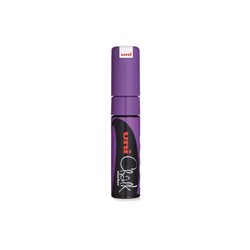 MARCADOR DE TIZA UNI CHALK 8 MM VIOLETA COD PWE-8K0800