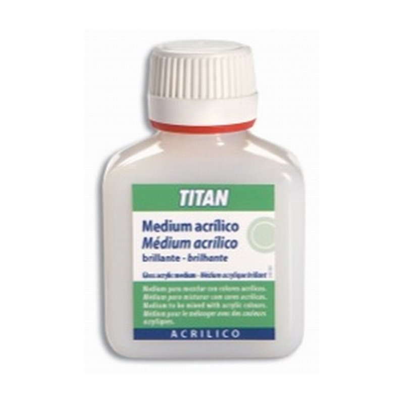 Titan Medium Acrílico brillante 100ml Cod. 003543