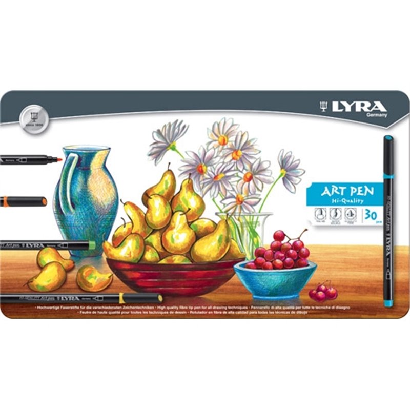 CAJA 30 ROTULADORES LYRA ART PEN COD.6751300