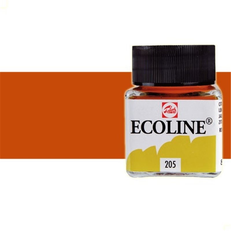 ACUARELA LIQUIDA ECOLINE 30 ML NUM 411 TIERRA SIENA TOSTADA COD 11254110