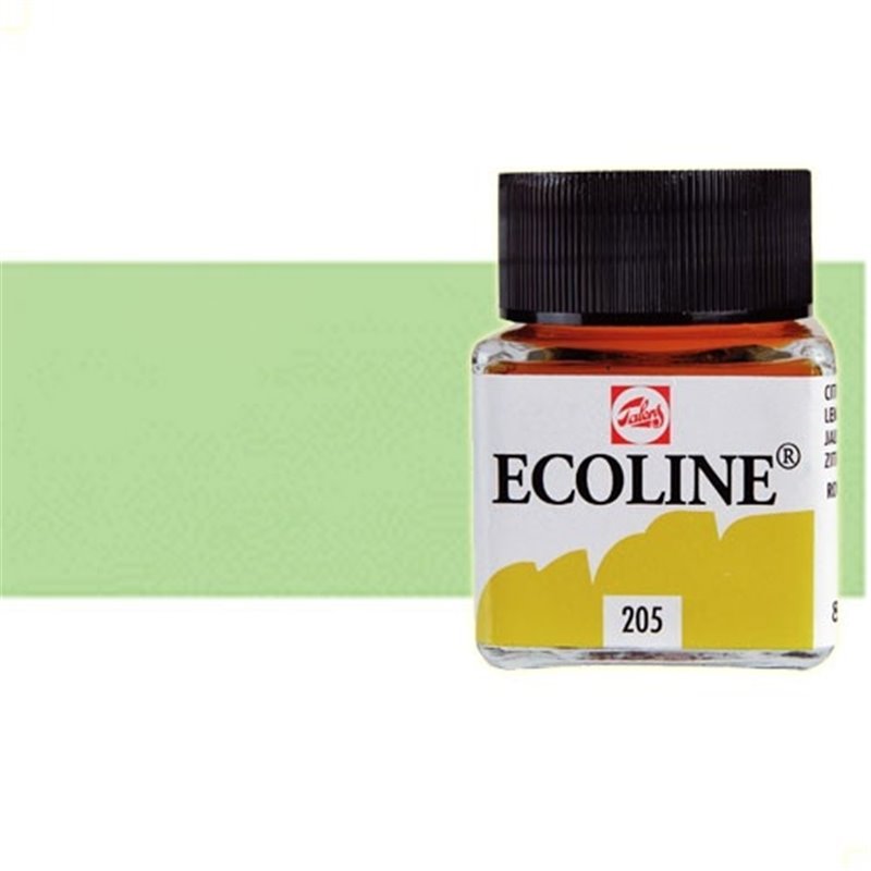 ACUARELA LIQUIDA ECOLINE 30 ML NUM 666 VERDE PASTEL COD 11256660