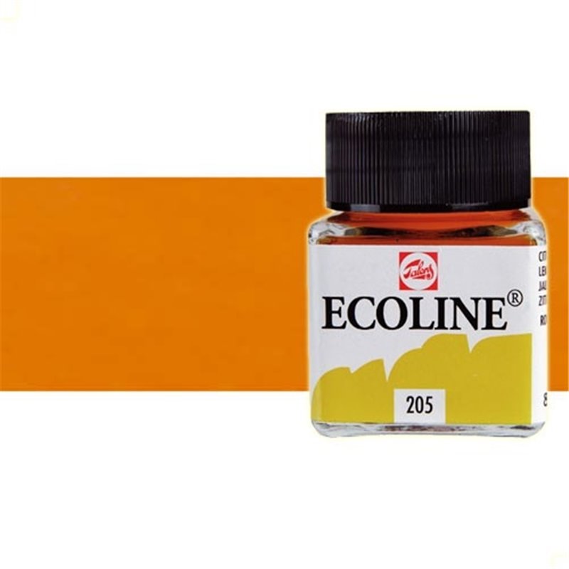 ACUARELA LIQUIDA ECOLINE 30 ML NUM 245 AZAFRANADO COD 11252450