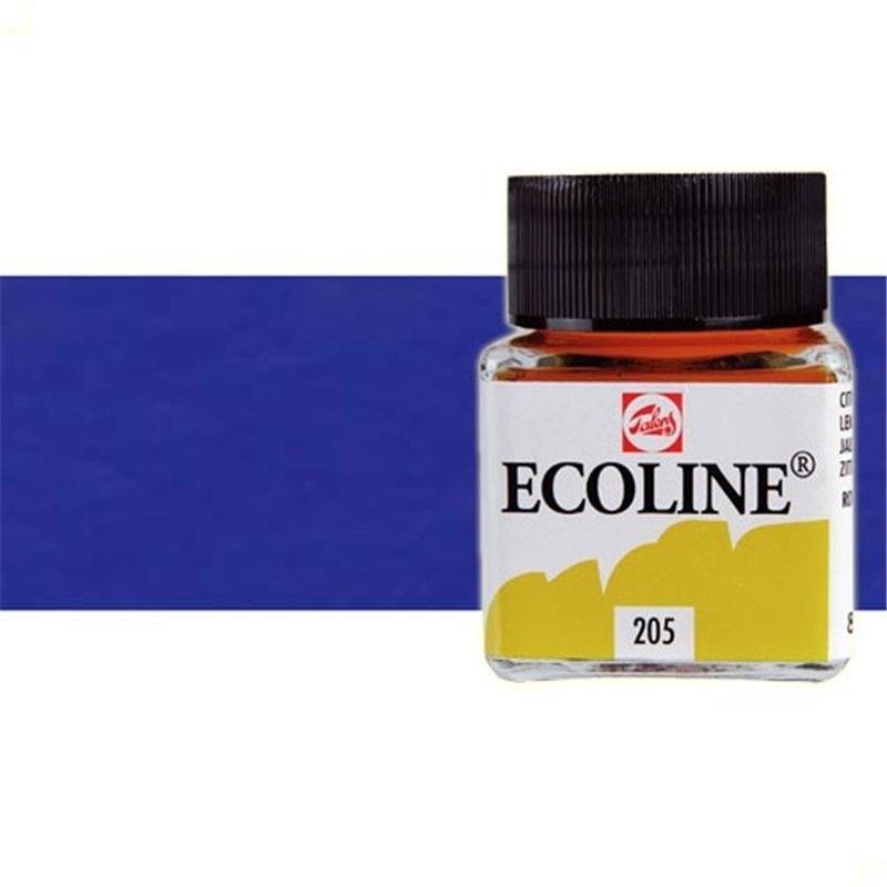 ACUARELA LIQUIDA ECOLINE 30 ML NUM 507 ULTRAMAR VIOLETA