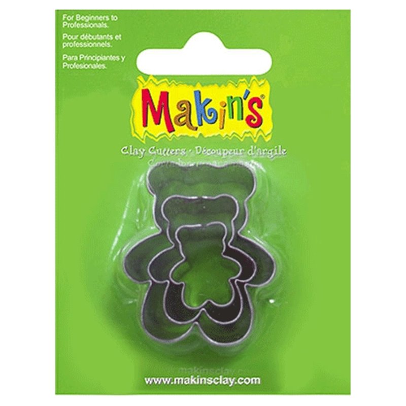 CORTADORES MAKINS OSITOS SET 3 UDS COD 36011