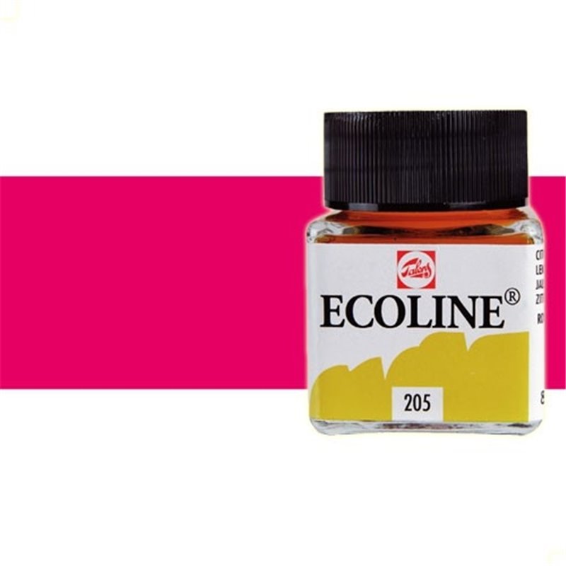 ACUARELA LIQUIDA ECOLINE 30 ML NUM 318 CARMIN COD 11253180