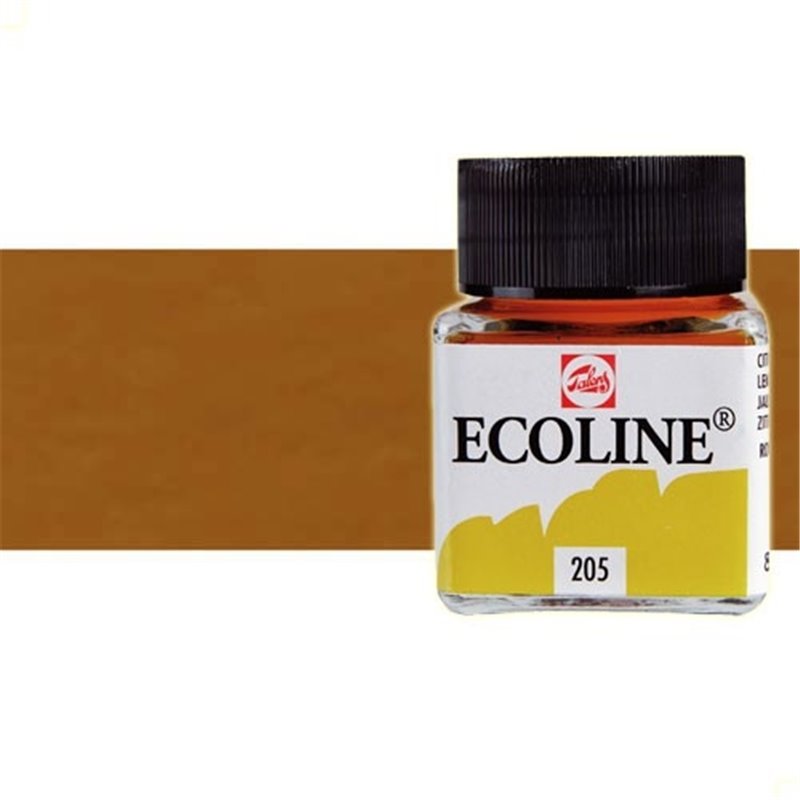 ACUARELA LIQUIDA ECOLINE 30 ML NUM 416 SEPIA COD 11254160