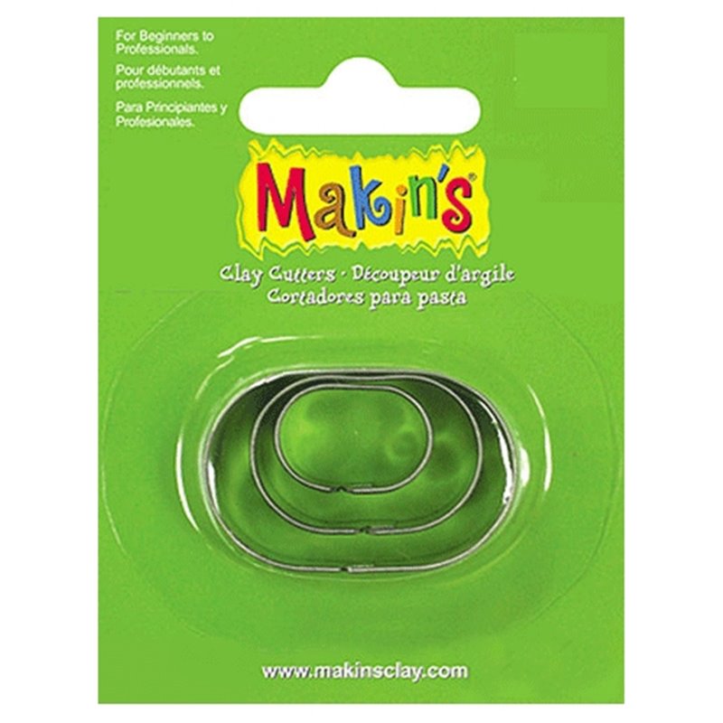 CORTADORES MAKINS OVALOS SET 3 UDS COD 36005