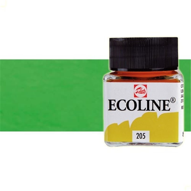 ACUARELA LIQUIDA ECOLINE 30 ML NUM 600 VERDE COD 11256000