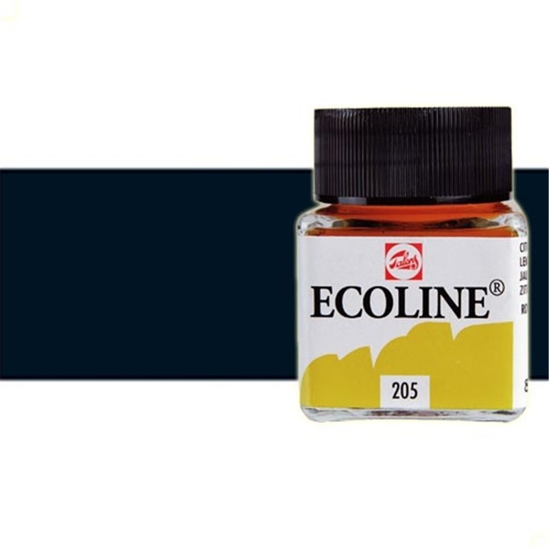 ACUARELA LIQUIDA ECOLINE 30 ML NUM 700 NEGRO COD 11257000