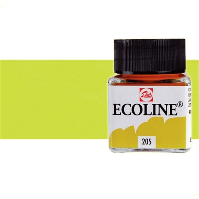 ACUARELA LIQUIDA ECOLINE 30 ML NUM 676 VERDE HIERBA