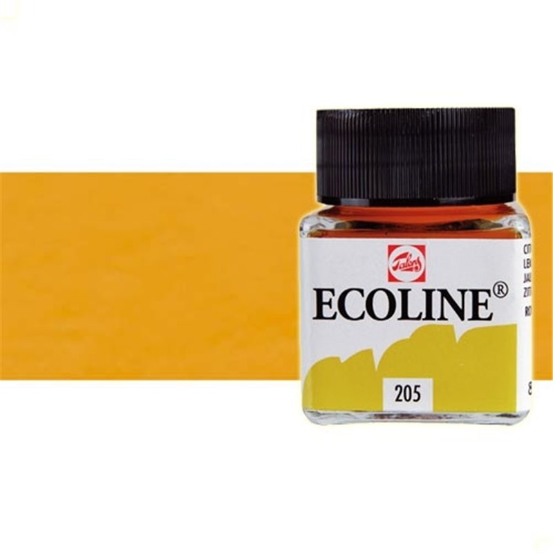 ACUARELA LIQUIDA ECOLINE 30 ML NUM 227 OCRE AMARILLO