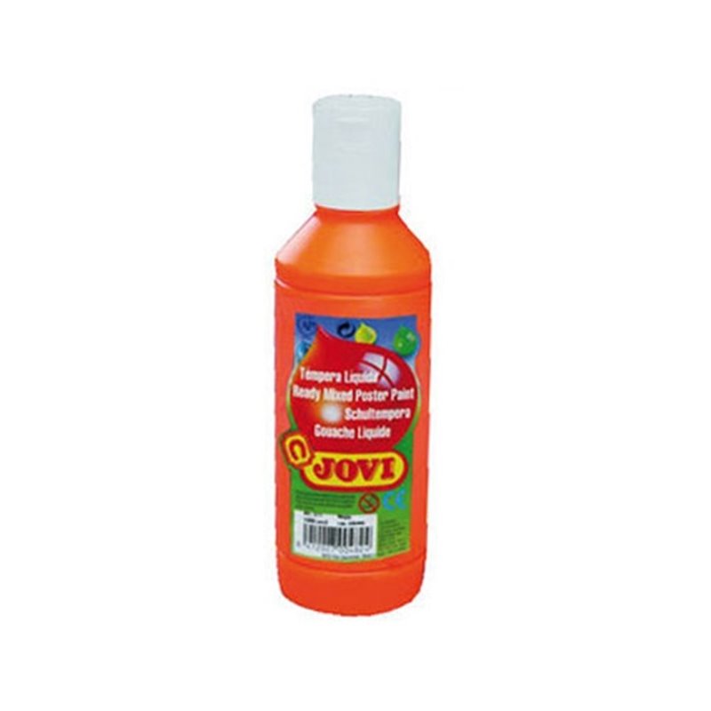 TEMPERA LIQUIDA JOVI 250 ml. NARANJA  RF:50206