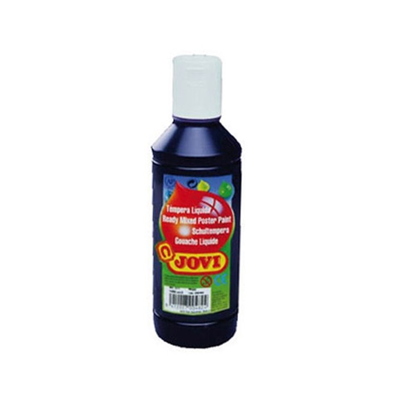 TEMPERA LIQUIDA JOVI 250 ml. NEGRO REF:50230