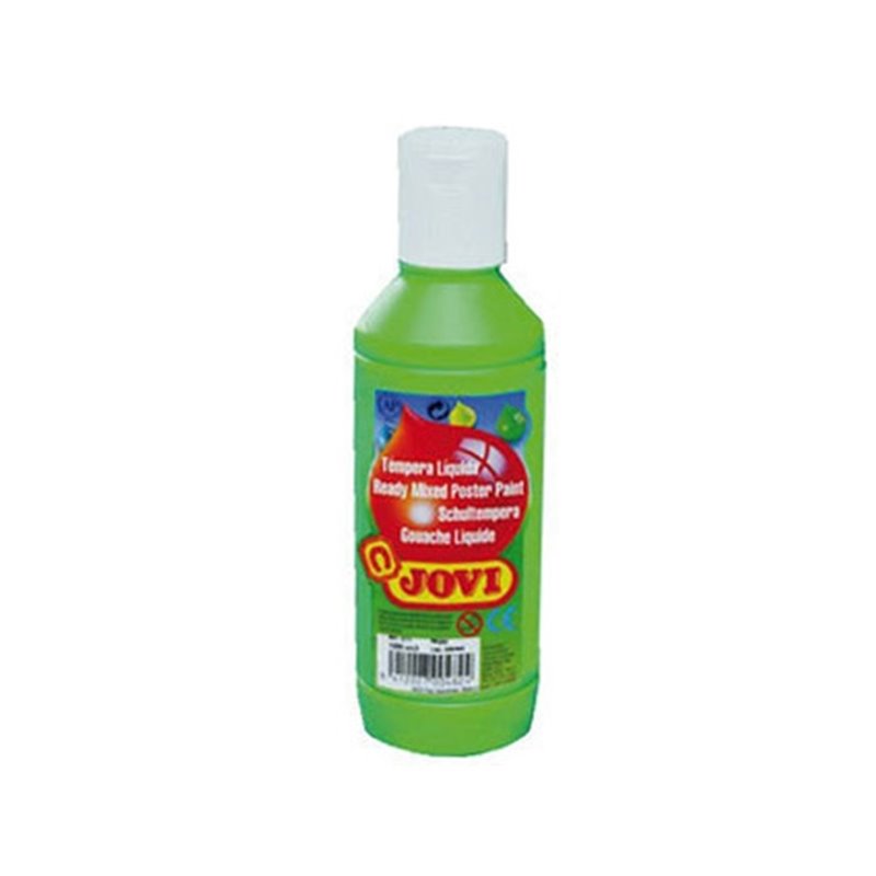 TEMPERA LIQUIDA JOVI 250 ml. VERDE MEDIO RF:50217