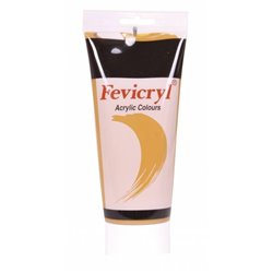 ACRILICO FEVICRYL 200 ML AC-02 AMARILLO OCRE COD 0613002002