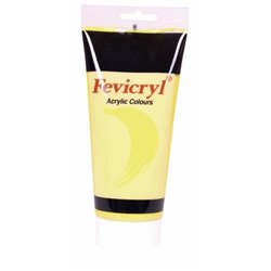 ACRILICO FEVICRYL 200 ML AC-06 AMARILLO LIMON COD 0613002006