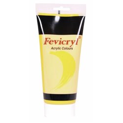 ACRILICO FEVICRYL 200 ML AC-07 AMARILLO PRIMARIO COD 0613002007