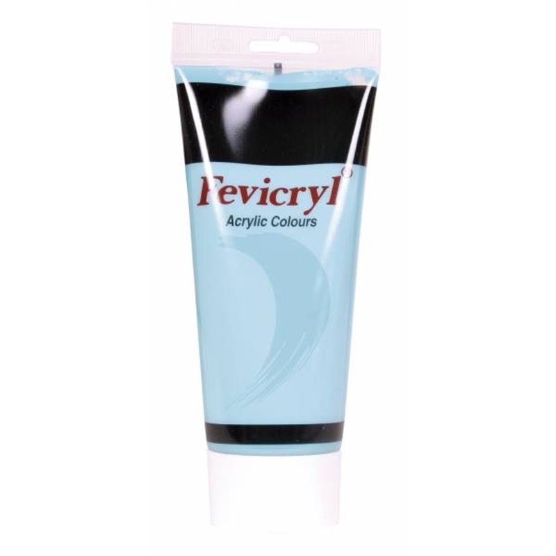 ACRILICO FEVICRYL 200 ML AC-28 AZUL CIELO COD 0613002028