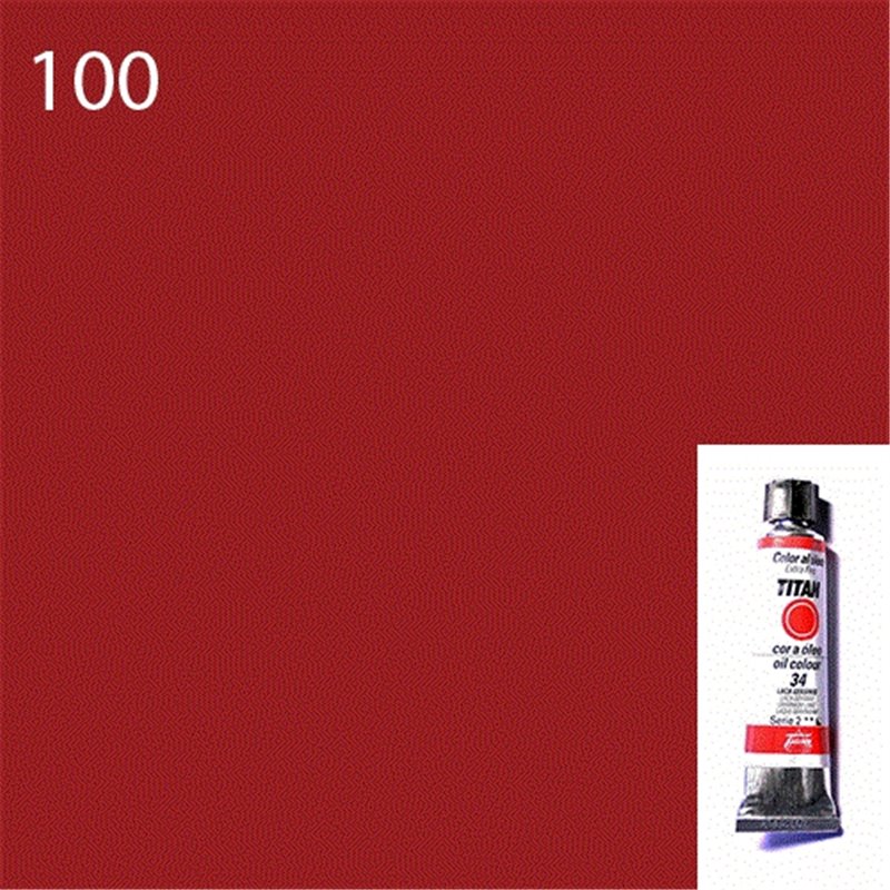 OLEO TITAN 20 ML NUM 100 ROJO INGLES CLARO SERIE 1 COD 000504