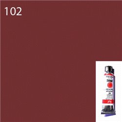 OLEO TITAN 20 ML NUM 102 ROJO INGLES OSCURO SERIE 1 COD 000511