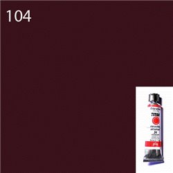 OLEO TITAN 20 ML NUM 104 ROJO INGLES VIOLACEO SERIE 1 COD 000528