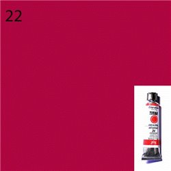 OLEO TITAN 20 ML NUM 22 ROJO CADMIO MEDIO SERIE 4 COD 000108