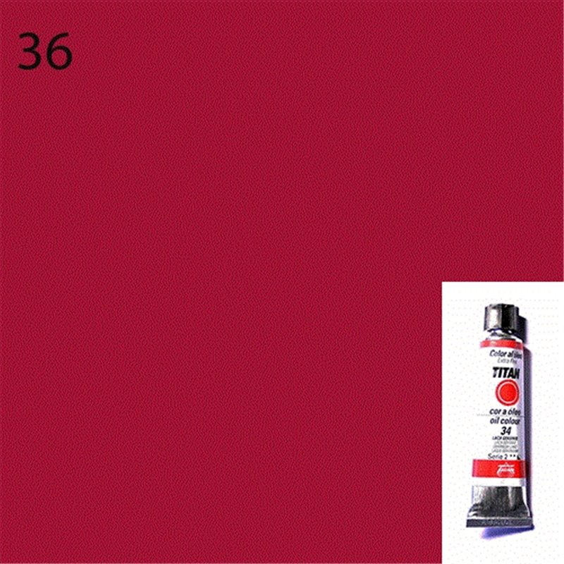 OLEO TITAN 20 ML NUM 36 ROJO TITAN OSCURO SERIE 2 COD 000177