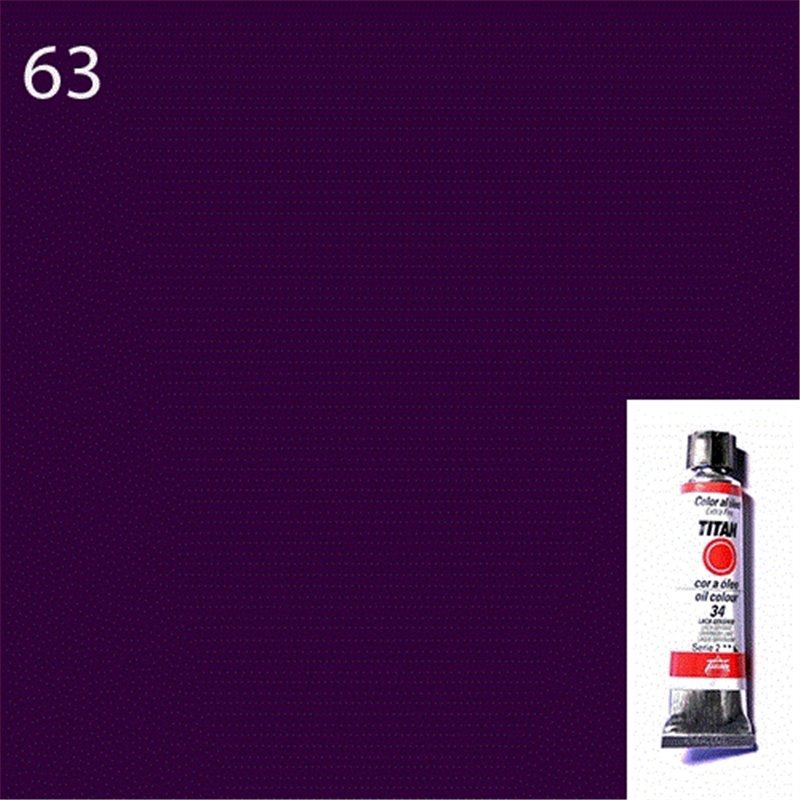 OLEO TITAN 20 ML NUM 63 VIOLETA PERMANENTE MEDIO SERIE 4 COD 082647