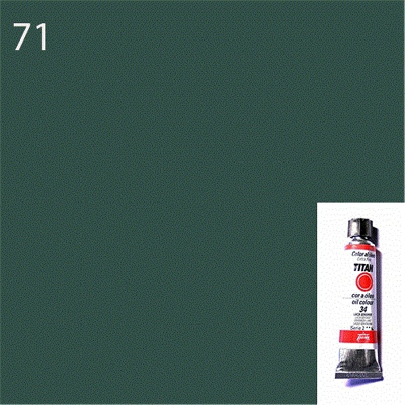 OLEO TITAN 20 ML NUM 71 VERDE TITAN OSCURO SERIE 2 COD 000368