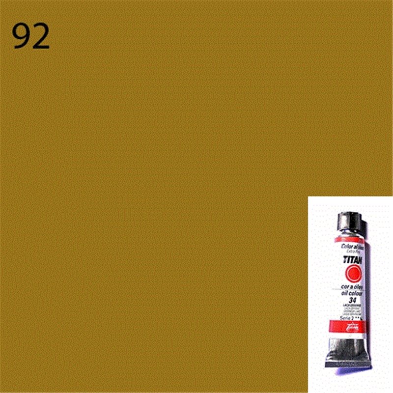 OLEO TITAN 20 ML NUM 92 OCRE AMARILLO ROJIZO SERIE 1 COD 000467